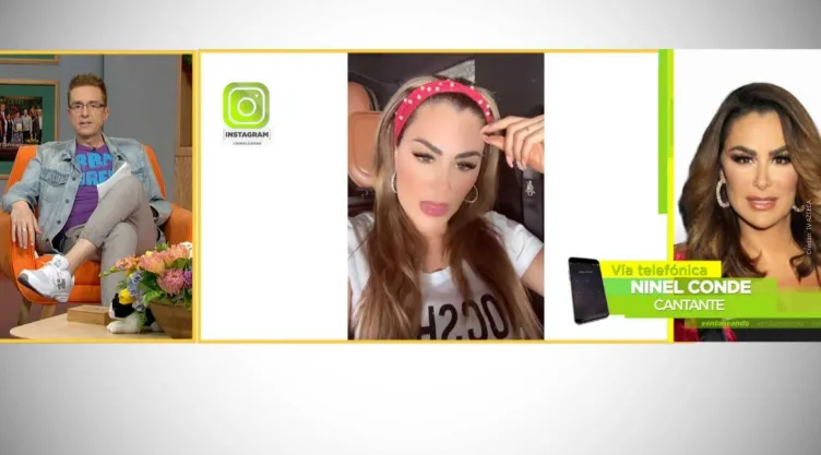 Ninel Conde desmiente que llegó tarde a la convivencia con su hijo.