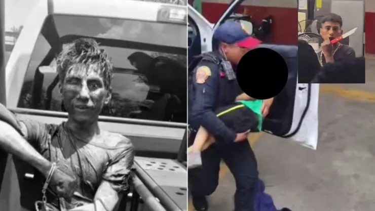 VIDEO SENSIBLE: Sujeto acató con arma blanca a un niño de 4 años en la alcaldía Álvaro Obregón, Cuidad México 