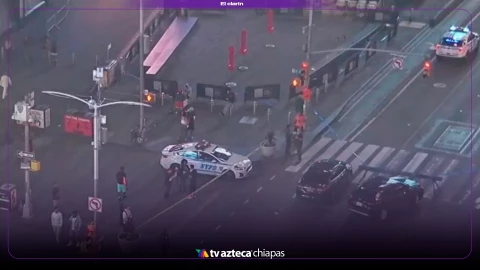 VIDEO: Tiroteo en Times Square deja tres heridos; adolescente de 17 años fue quien disparó