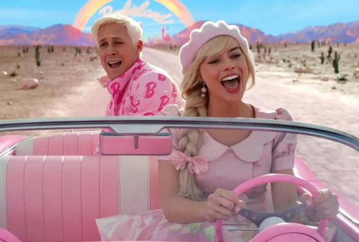 Margot Robbie y Ryan Gosling