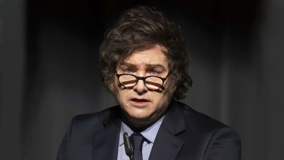 El presidente argentino Javier Milei.