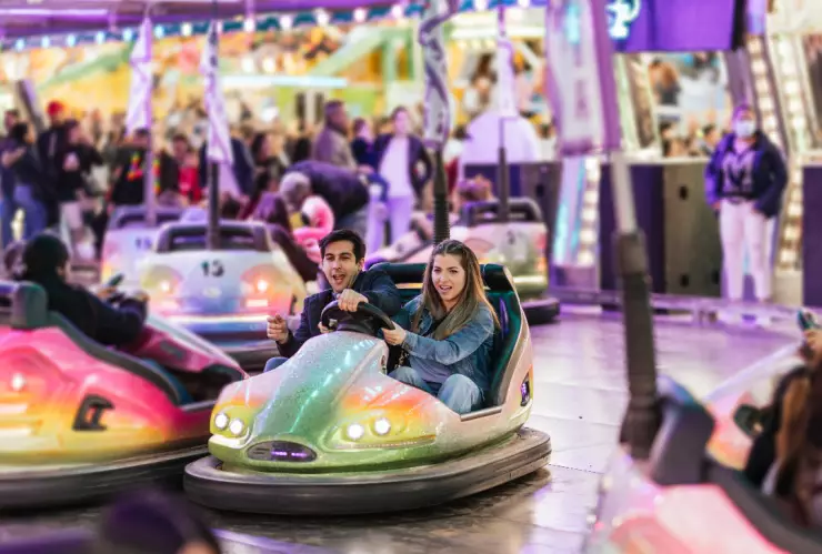 Feria de León 2025 juegos mecánicos