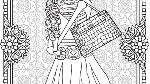 Im&aacute;genes de D&iacute;a de Muertos para imprimir y colorear