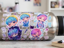 4 ideas de stickers de Baby Saja Boys para decorar el termo de agua de una verdadera fan de KPop Demon Hunters