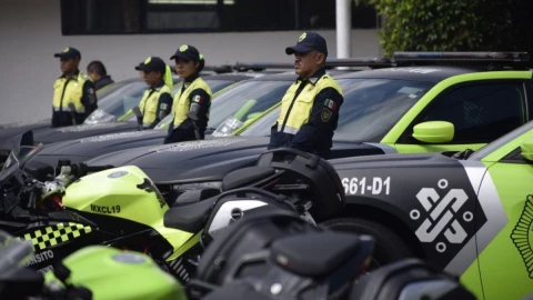 García Harfuch reconoce desempeño de policías de tránsito