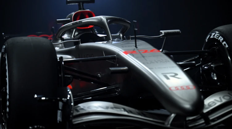 Presentación del livery de Audi para la Fórmula 1 2026.