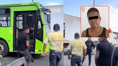 Riña entre policía y asaltante en la Central de Abasto en Iztapalapa