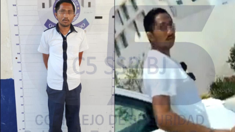 Detienen a taxista por agresión a Uber en Cancún