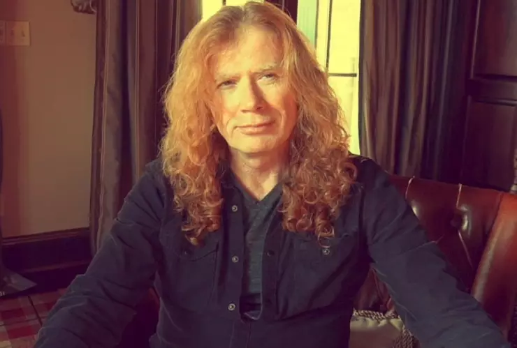 Dave Mustaine, vocalista de Megadeth, padece cáncer de garganta