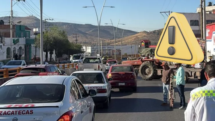 Cierres viales Zacatecas ¿Qué calzada está cerrada por los bloqueos hoy 24 de marzo y cuáles son las vías alternas