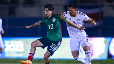 Jordan Carrillo con la Selección Mexicana