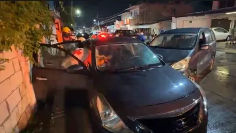 La SSP reportó que una mujer resultó lesionada tras sufrir un fuerte accidente en Campeche, en el que se vieron involucrados dos vehículos