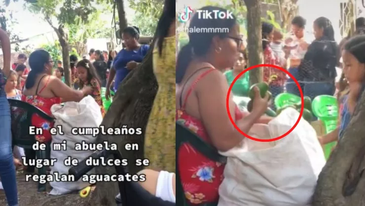 abuelita regala aguacates como bolo en lugar de dulces en su fiesta de cumpleaños.jpg