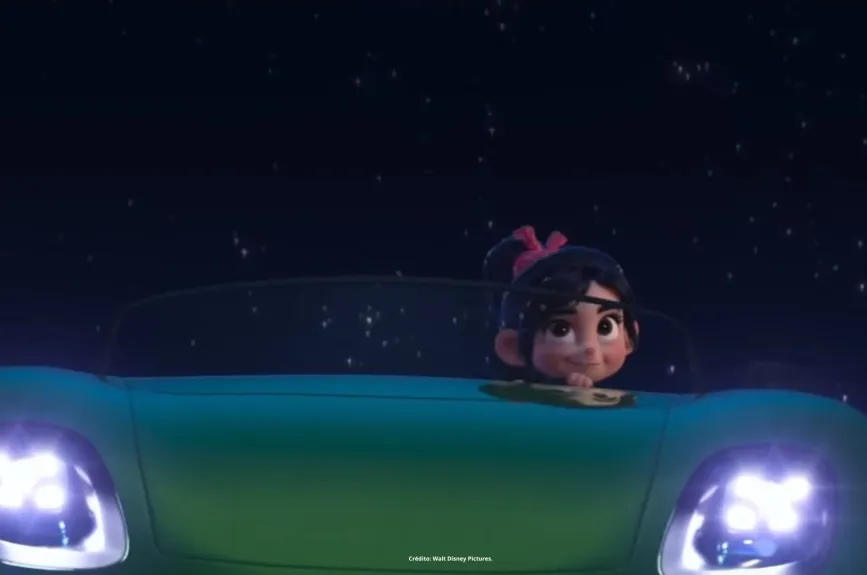 La película Wifi Ralph incluyó en varias de sus escenas a personajes de otras películas animadas, así como marcas y mucho más. | Estreno Platinum por Azteca 7