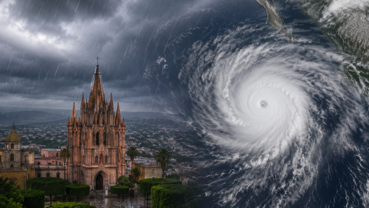 Huracán en Guanajuato /Lluvias en Guanajuato