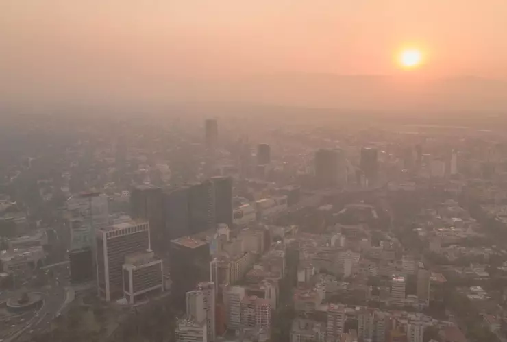 Mala calidad del aire en CDMX y Edomex