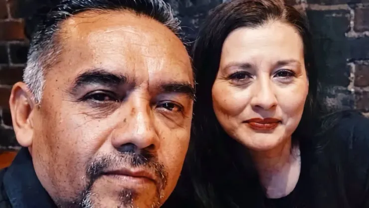 La pareja había viajado a Colombia días antes de que ocurriera el sismo