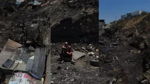 ¿Cómo fue el incendio de la colonia El Soler en Tijuana el domingo 25 de mayo de 2025? (VIDEO)