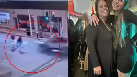 VIDEO Camioneta arrolla a dos mujeres al salir del concierto de Drake.jpg