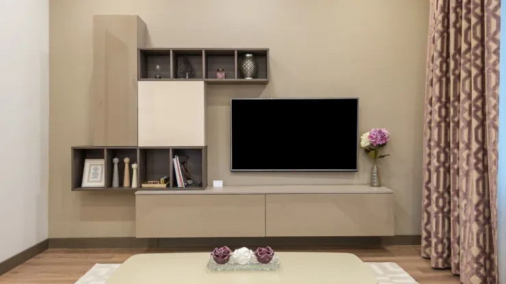 muebles aesthetic para televisión