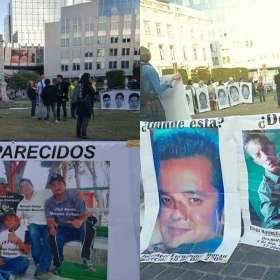 Carteles de personas desaparecidas.