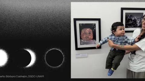 Fotos del eclipse solar 2024 del concurso de fotografías de la UNAM