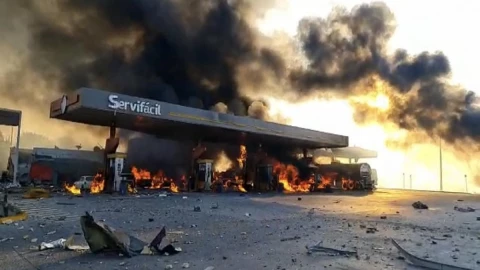 explosión gasolinera Hidalgo