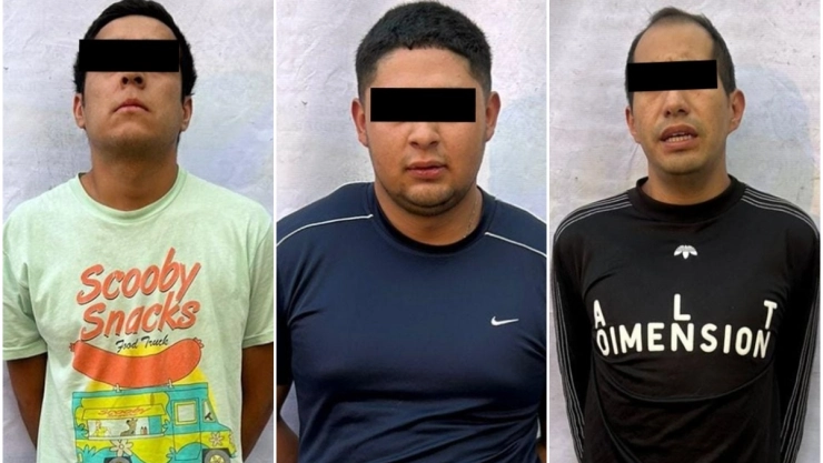 Presuntos integrantes de La Unión Tepito.