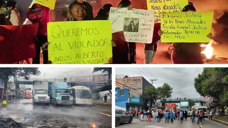 Ecatepec bloqueo abuso menores maestro