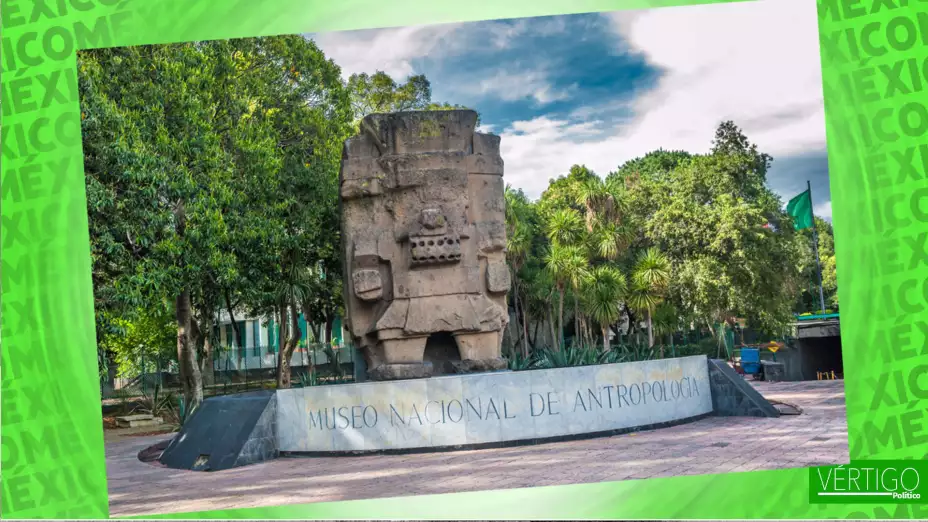 El Monolito de Tláloc en el Museo Nacional de Antropología.