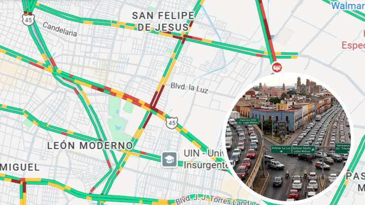 tráfico en León hoy 11 de agosto 2026