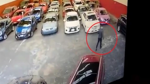 roba auto estacionamiento Puebla