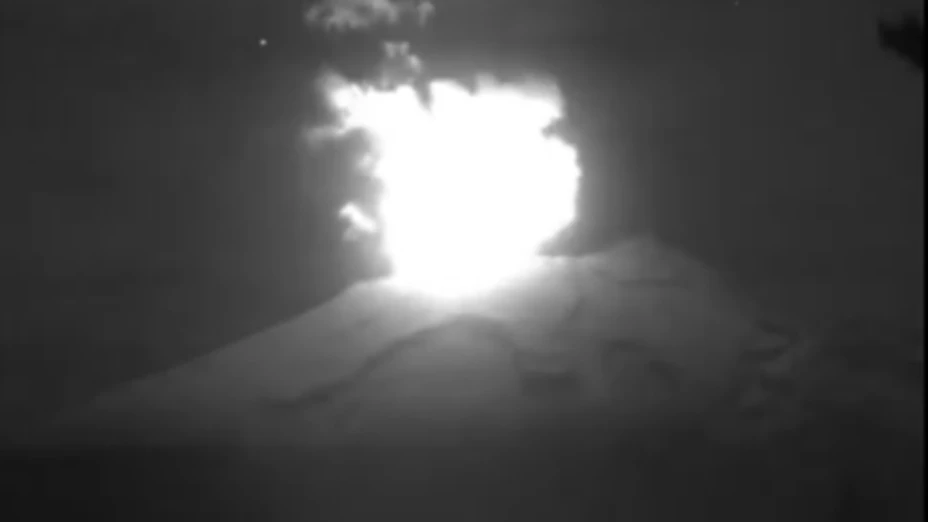 monitoreo volcán Popocatépetl hoy
