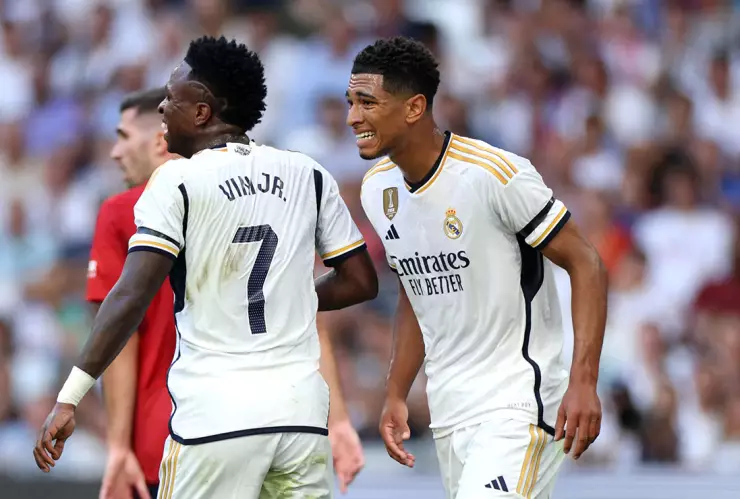 Vinícius y Bellingham