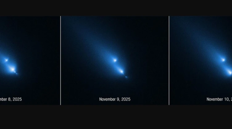 Cometa K1 se rompe en el espacio y es captado por el Telescopio espacial “Hubble” de la NASA