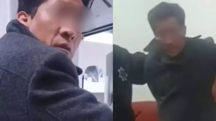 ¡Escándalo! Funcionario de Morena en Apizaco provoca accidente borracho y golpea a policías; fue detenido