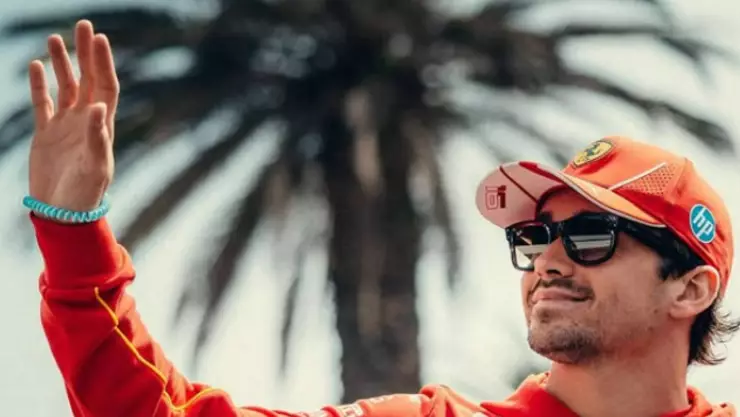 Charles Leclerc, piloto de la F1, está en Yucatán de visita