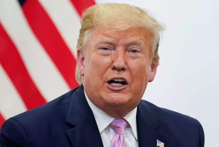 Donald Trump habla durante una reunión bilateral con el mandatario de Brasil, Jair Bolsonaro, en la cumbre de líderes del G20 en Osaka, Japón. Imagen, Reuters.