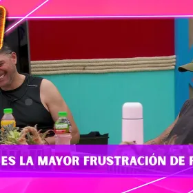 Rafa Mercadante le confiesa a “El Mono” Osuna su mayor frustración artística en La Granja VIP
