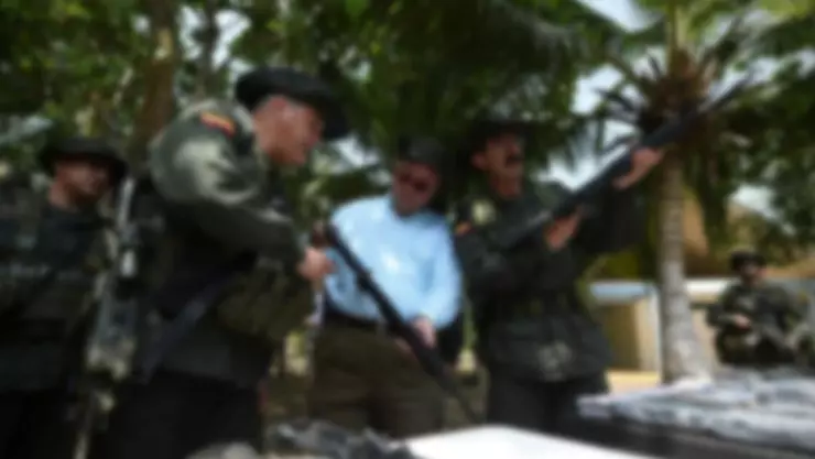 Cárteles mexicanos armas cocaína Colombia