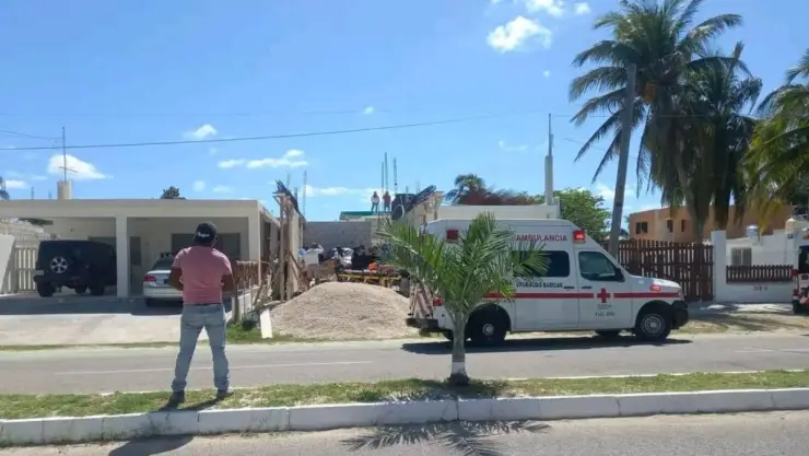 AL MOMENTO_ Muere trabajador en obra en construcción en Progreso por presunto golpe de calor