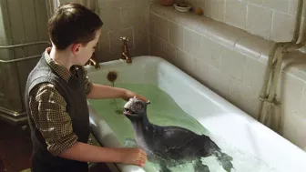 Escena de la película ‘Mi Mascota es un Monstruo’ (The Water Horse: Legend Of The Deep) con Alex Etel como Angus MacMorrow por Azteca 7.