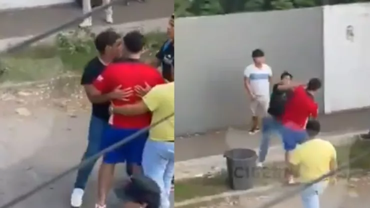 Pelea de estudiantes