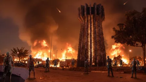 Torreón si ocurriera una invasión zombi según la IA.