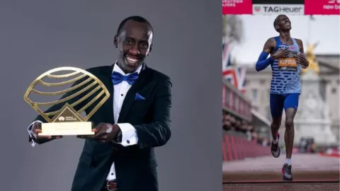 Muere Kelvin Kiptum, plusmarquista atleta en accidente de tráfico en Kenia