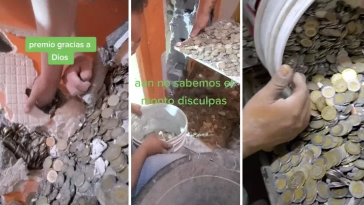 albañiles encuentran miles de monedas al tirar una pared en la reconstrucción de una casa.jpg
