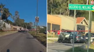 Choque Camino a Comanja hoy León