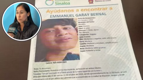 Buscan a Emmanuel Garay Bernal