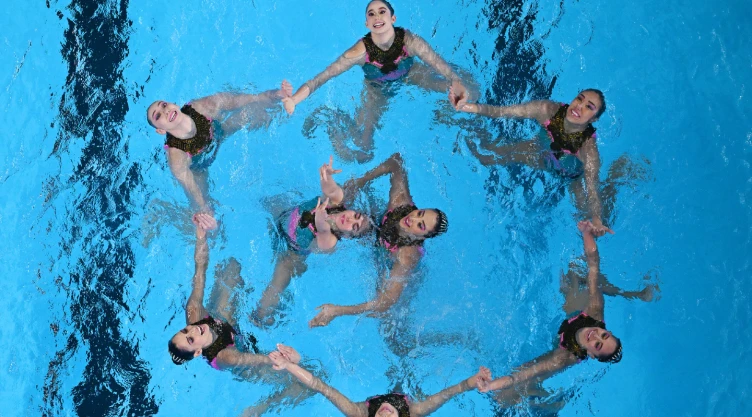 Mexicanas en natación artística