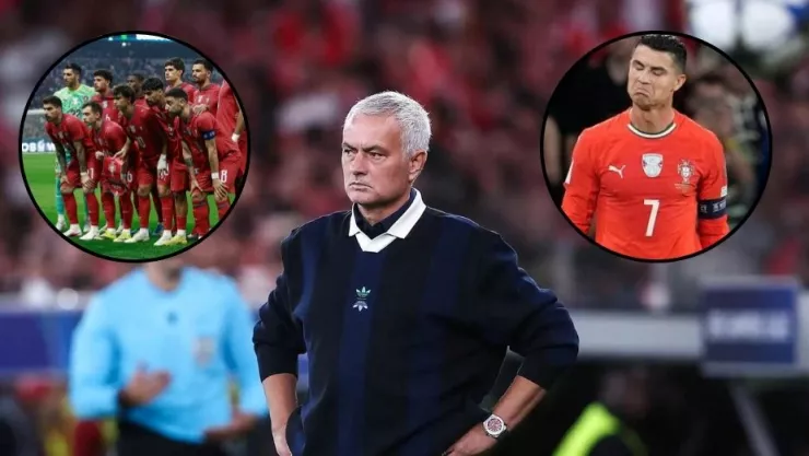 Mourinho criticó a Portugal tras su empate con México
